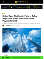 Stripe Eyes Stablecoin Future: Talks Begin with Major Banks on Global Payments Shift