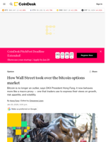 How Wall Street took over the bitcoin options market