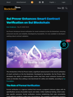Sui Prover Enhances Smart Contract Verification on Sui Blockchain - Blockchain.News