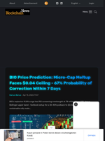 BIO Price Prediction: Micro-Cap Meltup Faces $0.04 Ceiling - 67% Probability of Correction Within 7 Days - Blockchain.News