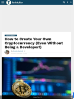 How to Create Your Own Cryptocurrency (Even Without Being a Developer!) - TechBullion