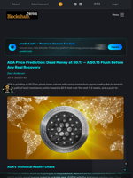 ADA Price Prediction: Dead Money at $0.17 — A $0.15 Flush Before Any Real Recovery - Blockchain.News