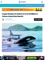 Crypto Whales On Watch: $3.3 Billion In Tokens Unlock Next Month