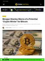 Morgan Stanley Warns of a Potential ‘Crypto Winter’ for Bitcoin - CoinCentral