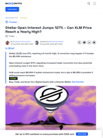 Stellar (XLM) Price Hits 5-Month High – A Breakout Rally Coming?