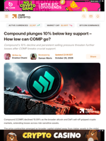 Compound plunges 10% below key support – How low can COMP go? - AMBCrypto