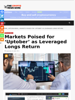 Markets Poised for ‘Uptober’ as Leveraged Longs Return - The Crypto News Wire