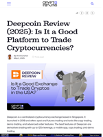 Deepcoin Review (2025): Is It a Good Platform to Trade Cryptocurrencies?