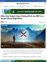 Why One Expert Says Going All-In on XRP Is a Smart Move Right Now