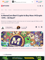 MemeCore The Best Crypto to Buy Now? M USDT Targets $5