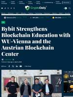 Bybit Strengthens Blockchain Education with WU-Vienna and the Austrian Blockchain Center - Crypto Daily
