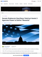 Who Really Won the Senate Stablecoin Yield War?