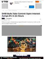 SHIB Bulls Take Control: Open Interest Jumps 8% in 24 Hours