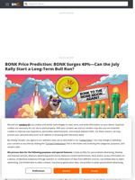 BONK Price Prediction: BONK Surges 40%—Can the July Rally Start a Long-Term Bull Run? - Brave New Coin