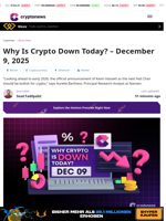 Why Is Crypto Down Today? – December 9, 2025