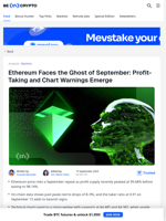 Ethereum Price at Risk: Why September Could Trigger a Correction