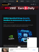 NVIDIA OpenShell Brings Security Sandbox to Autonomous AI Agents - Blockchain.News