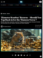 ‘Hamster Kombat’ Returns—Should You Tap Back in for the ‘HamsterVerse’? - Decrypt