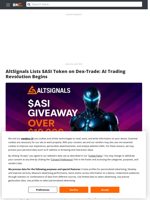 AltSignals Lists $ASI Token on Dex-Trade: AI Trading Revolution Begins