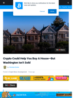 Crypto Could Help You Buy A House—But Washington Isn’t Sold