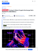 Turkey's Oldest Crypto Exchange Just Got Hacked