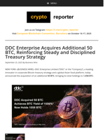 DDC Enterprise Acquires Additional 50 BTC, Reinforcing Steady and Disciplined Treasury Strategy