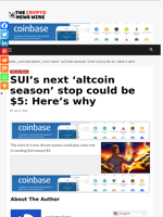 SUI’s next ‘altcoin season’ stop could be $5: Here’s why - The Crypto News Wire