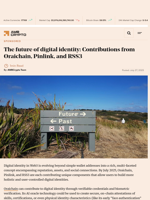 The future of digital identity: Contributions from Oraichain, Pinlink, and RSS3 - AMBCrypto