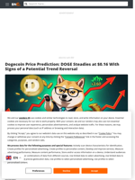 Dogecoin Price Prediction: DOGE Steadies at $0.16 With Signs of a Potential Trend Reversal - Brave New Coin