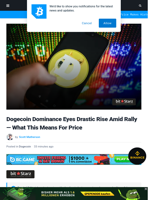 Dogecoin Dominance Eyes Drastic Rise Amid Rally — What This Means For Price | Bitcoinist.com