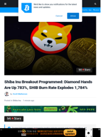 Shiba Inu Breakout Programmed: Diamond Hands Are Up 783%, SHIB Burn Rate Explodes 1,784% | Bitcoinist.com