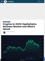 Cryptos in 2025: EquityGates Reviews Market and What’s Ahead - TechBullion