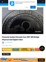 Financial Analyst Reveals How XRP Will Bridge Physical And Digital Value | Bitcoinist.com