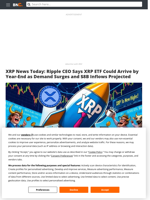 XRP News Today: Ripple CEO Says XRP ETF Could Arrive by Year-End as Demand Surges and $8B Inflows Projected - Brave New Coin