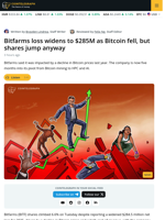 Bitfarms Shares Soar Despite Net Loss Amid AI Transition