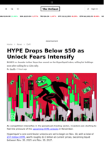 HYPE Drops Below $50 as Unlock Fears Intensify - 