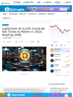Lightchain AI (LCAI) Could Be the Ticket to Retire in 2025, Beating SHIB ⋆ ZyCrypto