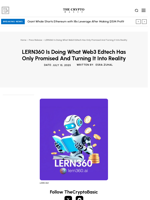 LERN360 Is Doing What Web3 Edtech Has Only Promised And Turning It Into Reality