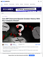 Why October Could Become a Turning Point for XRP