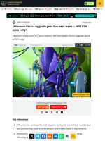 Ethereum Pectra upgrade goes live next week — Will ETH price rally?