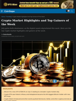 Crypto Market Highlights and Top Gainers of the Week