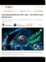 Decoding Worldcoin’s 16% rally – Can WLD retest $0.45 next? - AMBCrypto