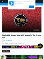 Ripple CEO Shares What XRP Means To The Crypto Firm | Bitcoinist.com