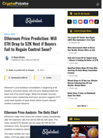 Ethereum Price Prediction: Will ETH Drop to $2K Next if Buyers Fail to Regain Control Soon?