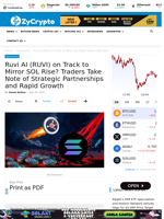 Ruvi AI (RUVI) on Track to Mirror SOL Rise? Traders Take Note of Strategic Partnerships and Rapid Growth