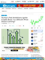 Trump's Fed Ambitions Ignite Crypto Buzz: Is a Bitcoin Price Shock Coming? ⋆ ZyCrypto