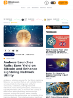 Amboss Launches Rails: Earn Yield on Bitcoin and Enhance Lightning Network Utility – News Bytes Bitcoin News