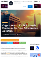 Crypto News: UK’s FCA Unveils Roadmap for Fund Tokenization Adoption | Live Bitcoin News