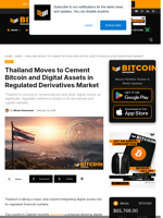 Thailand Clears Path For Crypto In Derivatives Market