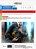 Japan’s Remixpoint dumps altcoins, leaves 1,506 BTC as sole crypto bet - The Crypto News Wire
